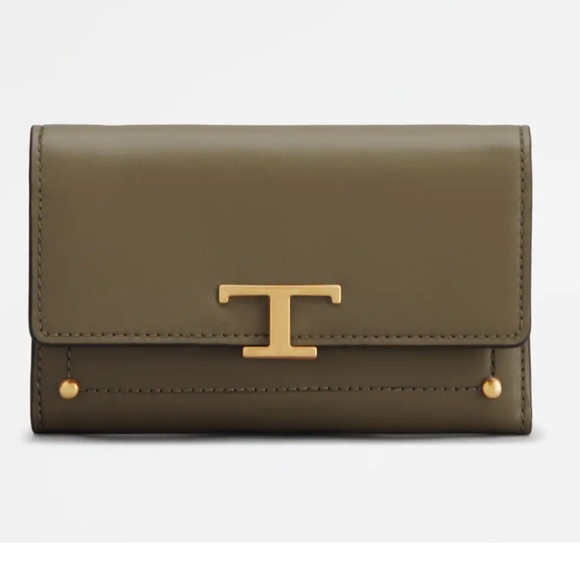 Tod's Handbags - Tod’s “T Timeless Wallet in Leather”